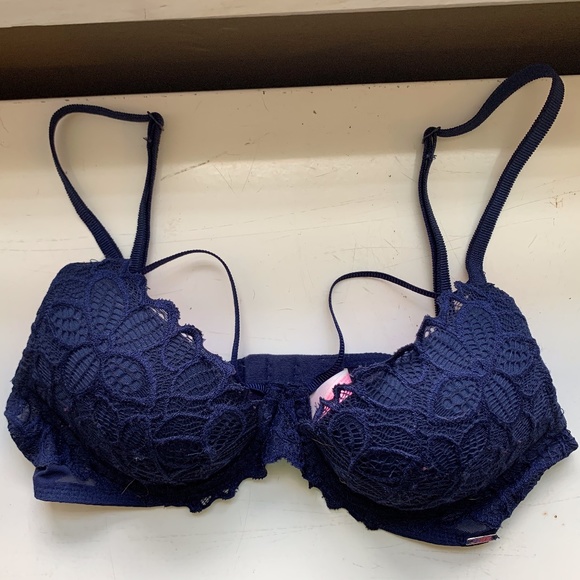 PINK Victoria's Secret Other - Navy Victorias Secret Pink Date Night Bra
